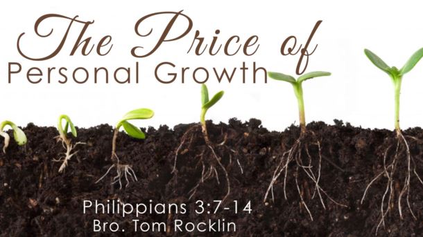 The Price of Personal Growth
